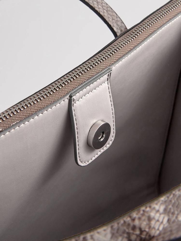 Neutral Formal Open Tote Bag - Image 8 of 8