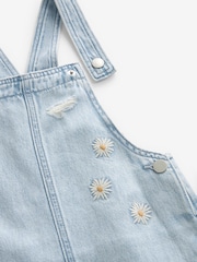Light modra Denim - Daisy Vezene hlače z naprsnikom in naramnicami (3-16yrs) - Slika 8 iz 8