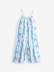 Blue Tie Dye Playsuit (3-16yrs) - Image 5 of 6