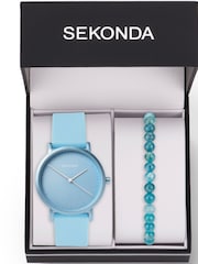 Sekonda Blue Palette 2 Piece Ladies Gift Set - Image 6 of 7