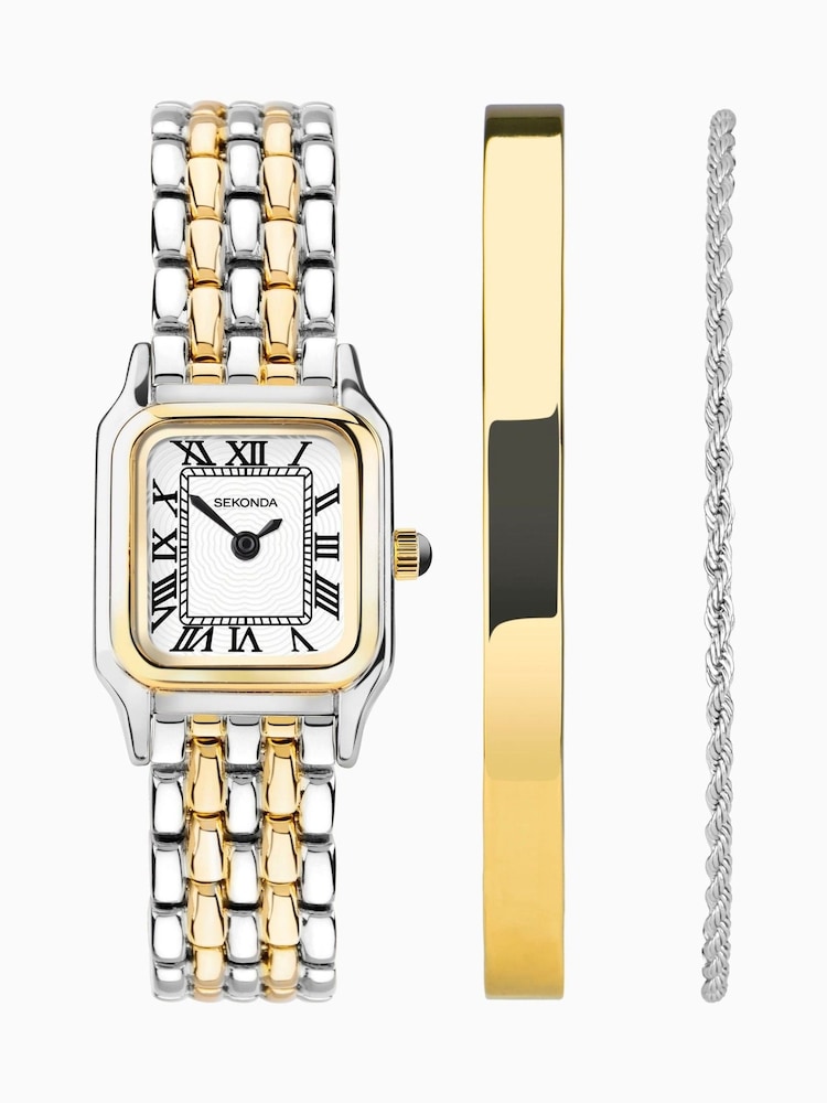 Sekonda Monica 3 Piece White Gift Set - Image 2 of 3