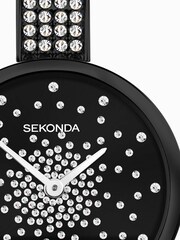 Sekonda Celeste Starlet Alloy Bracelet Black Watch - Image 5 of 6