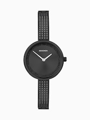 Sekonda Aurora Black Alloy Bracelet Watch - Image 1 of 6