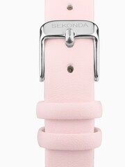 Sekonda Pink Frangipani PU Strap Watch - Image 4 of 6