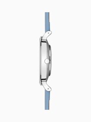 Sekonda Blue Leather Strap Watch - Image 3 of 6