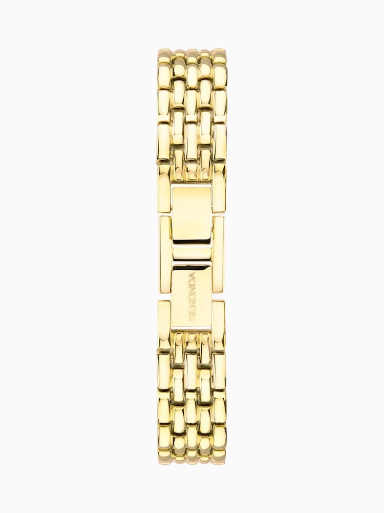 Sekonda Ladies Monica Gold Alloy Bracelet with White Dial Watch - Image 2 of 6