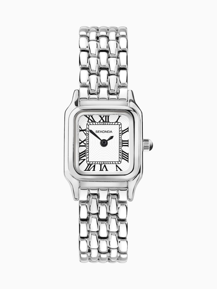 Sekonda Ladies Quinn Silver Alloy Bracelet White Watch - Image 1 of 6