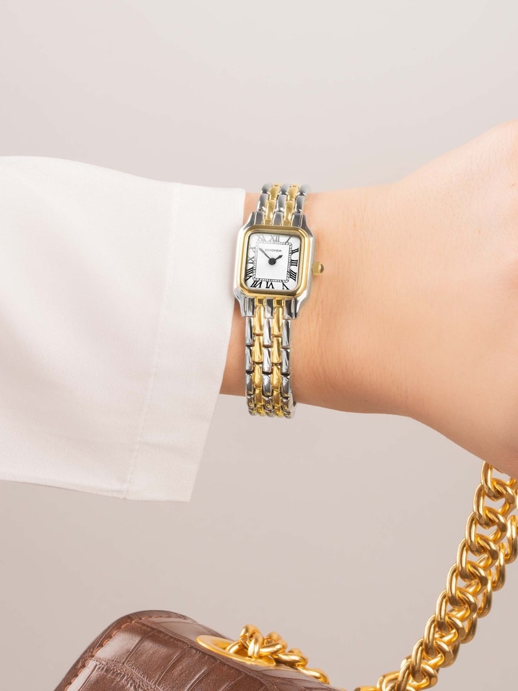 Sekonda Ladies Monica Two Tone Alloy Bracelet with White Dial Watch - Image 1 of 6