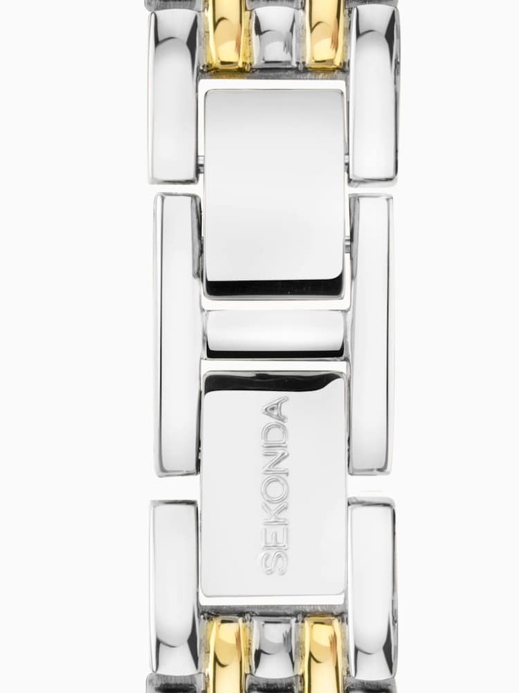 Sekonda Ladies Monica Two Tone Alloy Bracelet with White Dial Watch - Image 6 of 6