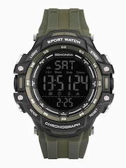 Sekonda Mens Crossfell Plastic Strap Digital Black Watch - Image 2 of 6
