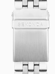 Sekonda Mens Green Classic Silver Stainless Steel Bracelet Watch - Image 5 of 6