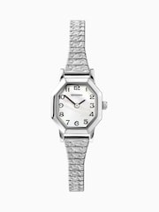 Sekonda Ladies Mila Silver Expander Bracelet with White Mother of Pearl Dial Watch - Image 1 of 4