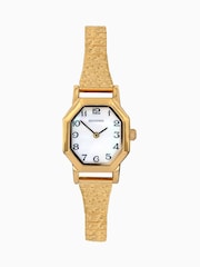 Sekonda Ladies Mila Gold Expander Bracelet with White Dial Watch - Image 1 of 1
