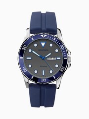 Sekonda Mens Grey Balearic Rubber Strap with Dial Watch - Image 1 of 5