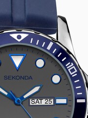 Sekonda Mens Grey Balearic Rubber Strap with Dial Watch - Image 3 of 5
