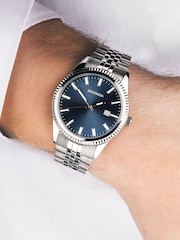 Sekonda Mens Classic 40mm King Watch Stainless Steel Bracelet Dial - Image 1 of 6