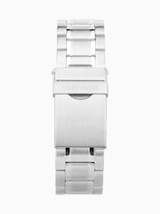 Sekonda Mens Tidal Silver Stainless Steel Bracelet with Blue Dial Watch - Image 3 of 6