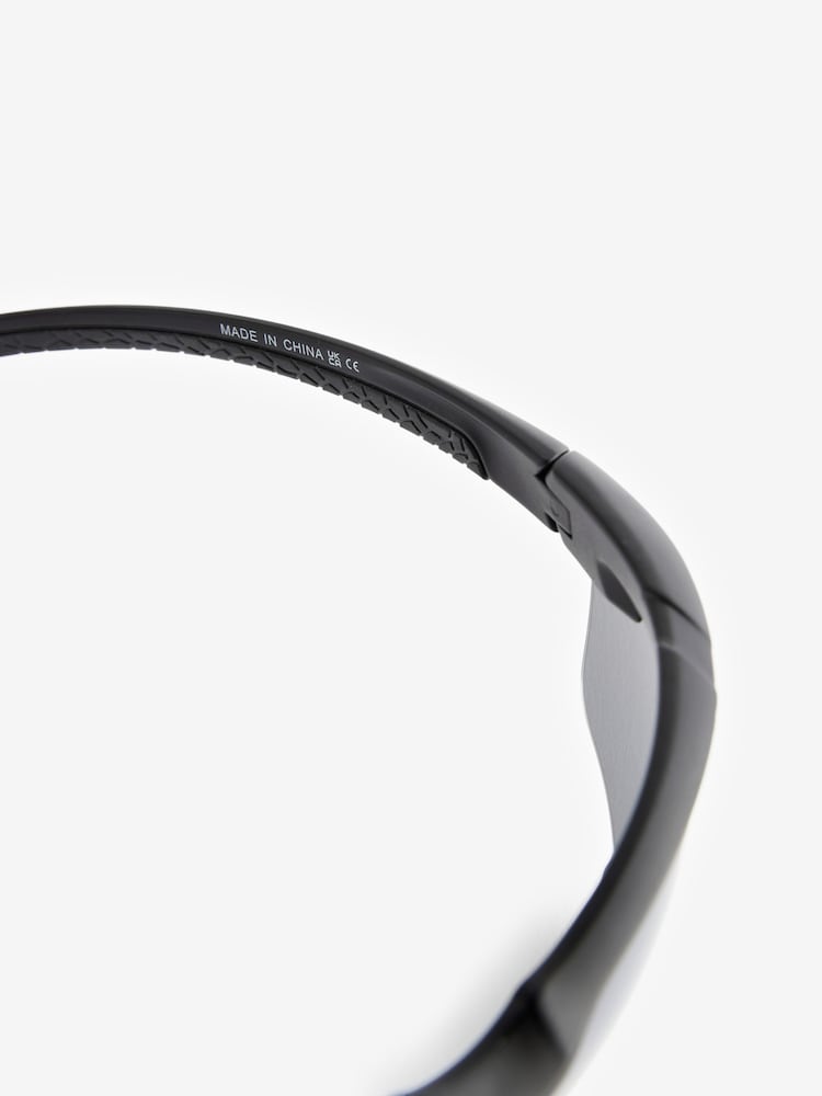 Black Sport Polarised Sunglasses - Image 5 of 5