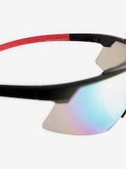 Reflective Sport Visor Sunglasses - Image 5 of 5