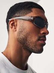 Smoke Grey Sport Polarised Sunglasses - Image 2 of 6