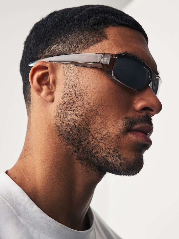 Smoke Grey Sport Polarised Sunglasses - Image 2 of 6
