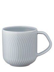 Denby Grey Porcelain Arc Set of 2 Large Mugs - Image 3 of 4