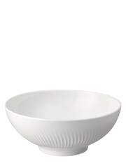 Denby White Porcelain Arc Set of 4 Cereal Bowls - Image 3 of 4