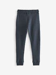 Navy Blue Longer Length Skinny Fit Joggers (3-16yrs) - Image 2 of 3