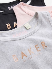 Baker by Ted Baker Crop Top 3 Pack - Image 6 of 10