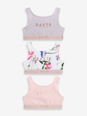 Baker by Ted Baker Crop Top 3 Pack - Image 1 of 9