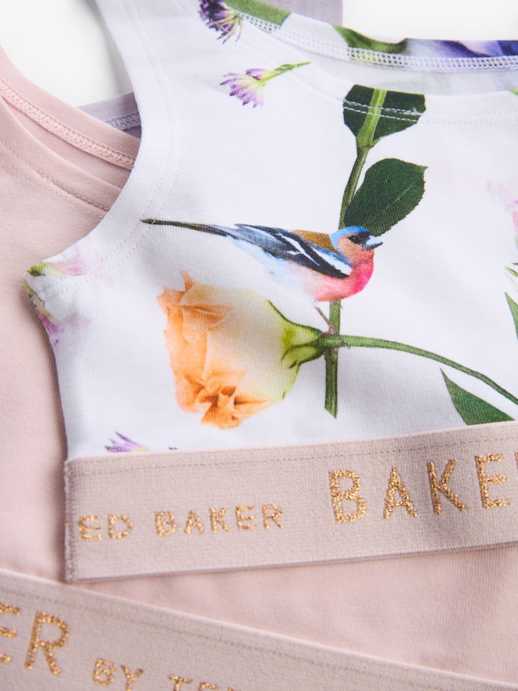 Baker by Ted Baker Crop Top 3 Pack - Image 9 of 9