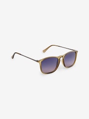 Green and Purple Wayfarer Polarised Sunglasses - Image 3 of 5