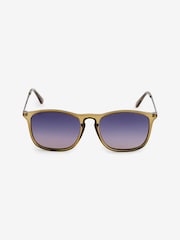 Green and Purple Wayfarer Polarised Sunglasses - Image 4 of 5