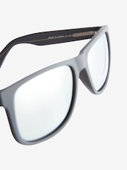 Spiegel, Grau - Wayfarer Polarisierte Sonnenbrille - Bild 5 von 5
