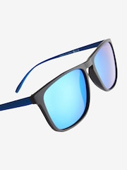 Blau - Wayfarer Polarisierte Sonnenbrille - Bild 4 von 5