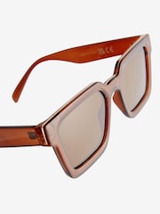 Braun - Wayfarer Polarisierte Sonnenbrille - Bild 4 von 5