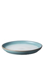 Denby Green Azure Haze Set of 4 Medium Coupe Plates - Image 3 of 4