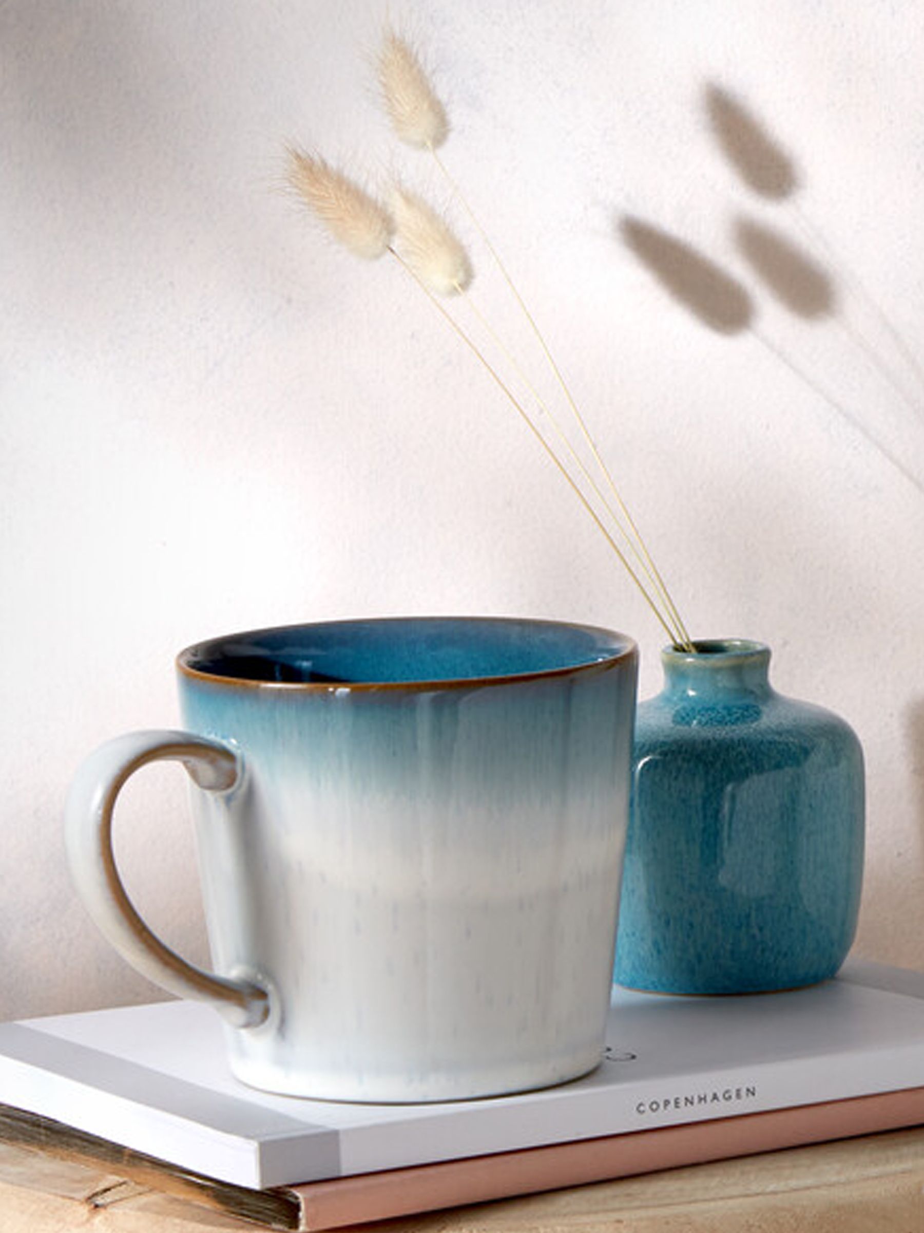 Buy Denby Set of 2 Green Azure Haze Large Mugs from the Next UK online shop
