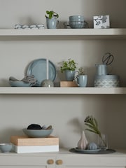 Denby Grey Elements Coupe 12 Piece Dinnerware Set - Image 2 of 4