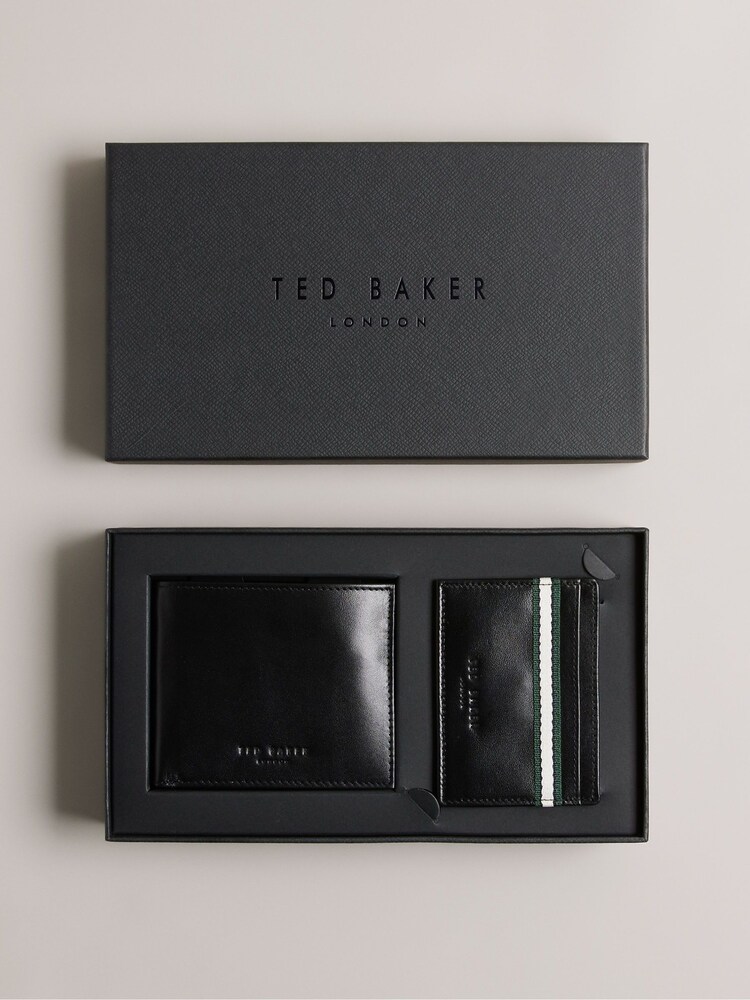 Ted Baker Granony Glasgow Stripe Wallet And Cardholder Set - Изображение 1 из 3