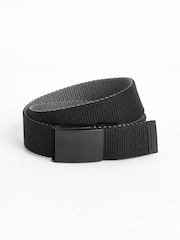 Grey/Black Reversible Woven Belt - Image 2 of 4
