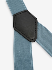 Mineralblau - Hosenträger Jungen - Bild 3 von 3