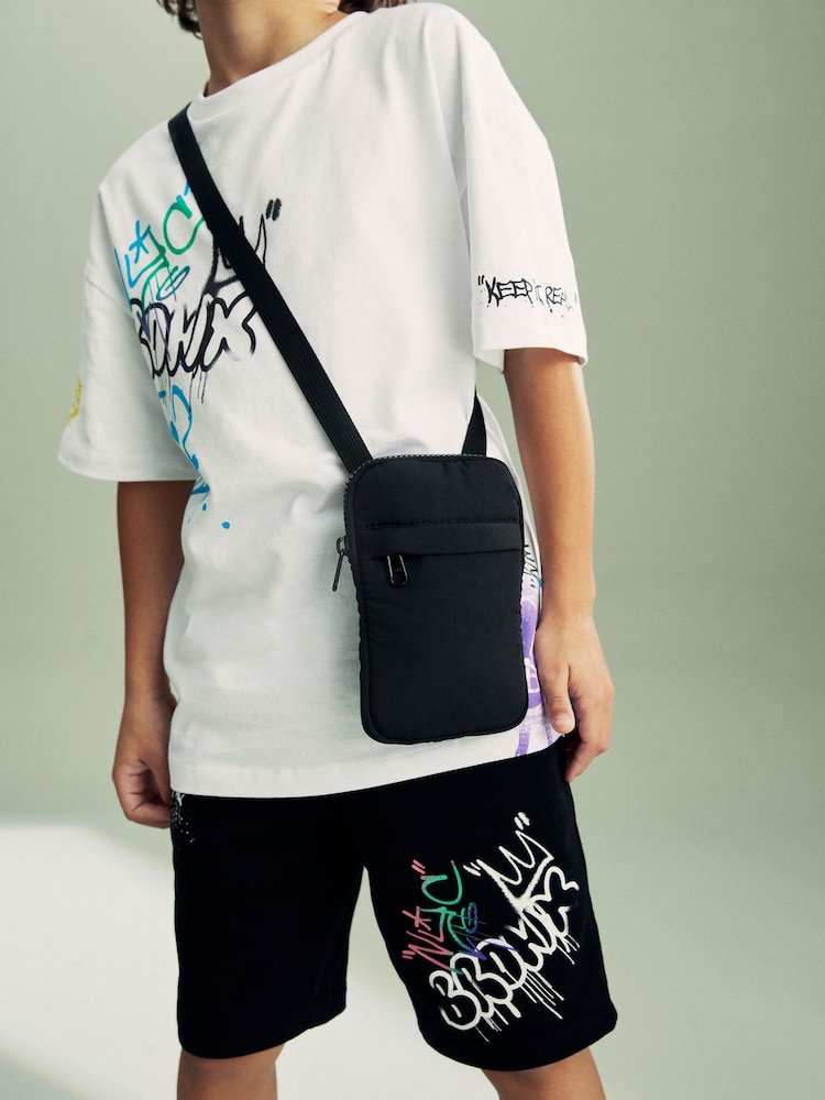 Black Mobile Phone Bag - Image 2 of 7