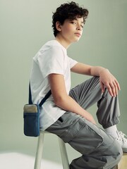 Blue Stone Colourblock Mobile Phone Bag - Image 2 of 8