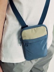 Blue Stone Colourblock Mobile Phone Bag - Image 3 of 8