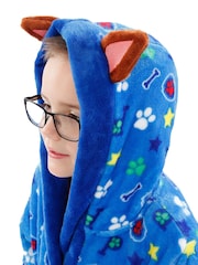 Character Blue Paw Patrol Dressing Gown - Image 3 of 6
