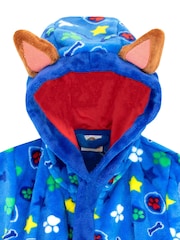 Character Blue Paw Patrol Dressing Gown - Image 6 of 6