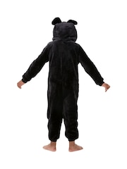 Character Black Mickey Mouse Mickey Mouse Fleece All-in-One - Image 4 of 4