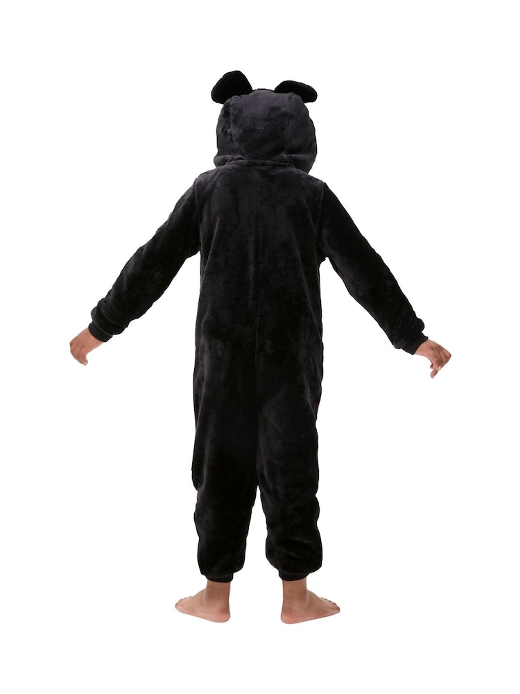 Character Black Mickey Mouse Mickey Mouse Fleece All-in-One - Image 4 of 4