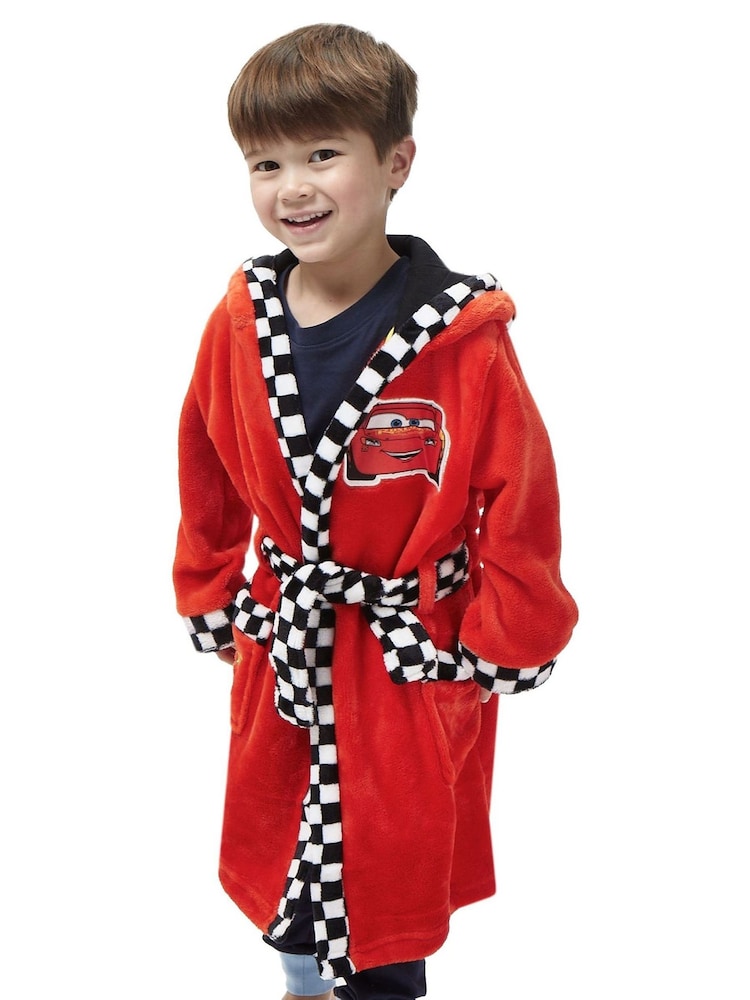 Character Red Disney Cars Dressing Gown - Image 1 of 7